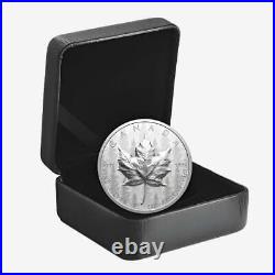 2024 Canadian MAPLE LEAF UHR Pulsating Forest 1 oz Silver Coin