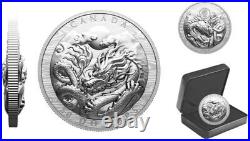 2024 EHR'Year of The Dragon' Proof $50 Fine Silver Coin (RCM 244044) (20698)