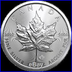 25 oz 25 x 1 oz 2019 Silver Maple Leaf Coin RCM. 9999 Ag