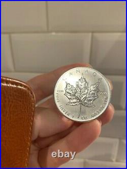 4 coins 2011 1oz Canadian Silver Maple Leaf Bullion Coins uncirculated