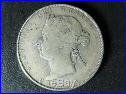 50 cents 1894 Canada Queen Victoria large silver coin 50c 50¢ half dollar VG-8