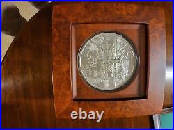 5 Kg Pure Silver Coin Canada 150 From Coast to Coast to Coast Mintage 100