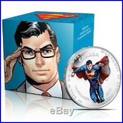 75th Anniversary of Superman Modern day 2013 Canada $15 Fine Silver Coin