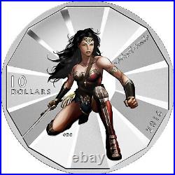 Batman v Superman Dawn of Justice 2016 Canada 1/2 oz Silver $10 4 Coin Set