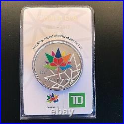 CANADA 2017 TD Bank 150th Celebration Silver 1 oz Coin