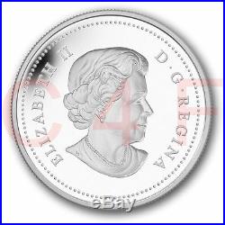 COA #500 2014 Canadian Maple Canopy #4 Autumn Allure $20 1 oz Pure Silver Coin