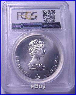 Canada 10 Dollars 1974 Silver PCGS MS66 Map Mule coin only 320 minted Very Rare