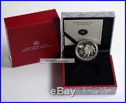 Canada $15 (2011 Year of Rabbit) 1oz Silver Lunar Coin with BOX and COA