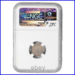 Canada 1899 5 Cents Silver Coin NGC MS-62