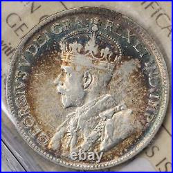 Canada 1927 25 Cents Quarter Silver Coin ICCS VF-20