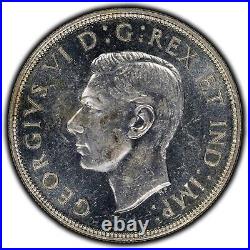 Canada 1946 $1 Dollar Silver Coin Uncirculated +