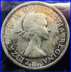 Canada 1957 Silver Dollar MS 65 ICCS Wonderful Original Coin