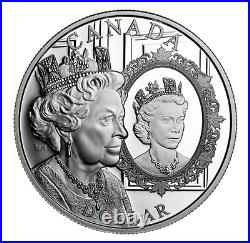 Canada $1 Dollar Silver Jubilee of Her Majesty Queen Elizabeth Coin, 2022