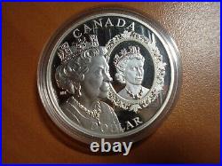 Canada $1 Dollar Silver Jubilee of Her Majesty Queen Elizabeth Coin, 2022 #-E-1