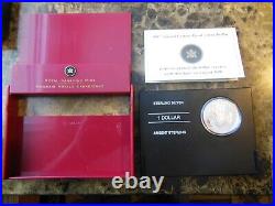 Canada 2007 Sterling Silver $1 Proof Coin Celebration Of The Arts