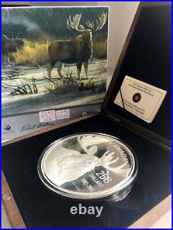 Canada? 2012 1 Kilogram Pure Silver Coin $250 Robert Bateman Moose RCM