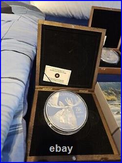 Canada 2012 Fine Silver 1 Kilogram Pure Coin Robert Bateman Bull Moose RARE HTF