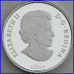 Canada 2013 $25 Orca 1 oz. 99.99% Pure Silver Proof Coin O Canada Series #5
