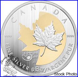 Canada 2013 $50 25th Anniversary of the Silver Maple Leaf 5 oz Coin
