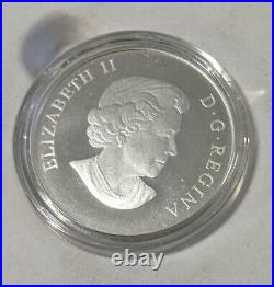 Canada 2014 100 Dollar 999 Silver Coin Bald Eagle