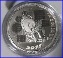 Canada 2015 Loonie Toons 8x $10 9999 Silver Coin Set Box