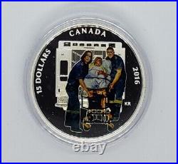 Canada 2016 15 Dollar National Heroes Silver. 9999 Proof Coin Set