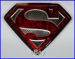 Canada 2017 $100 Superman Shield 10 OZ Silver Coin DC Comics Originals