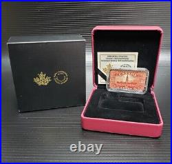 Canada 2018 20 Dollar Historical Stamp Confederation 1927 Silver 9999 Proof Coin
