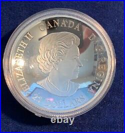 Canada 2019 $25 Convex Silver Coin, 50th Anniversary Of Apollo 11, Gem Proof