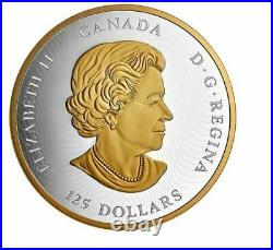 Canada 2020 125$ Lucky Dragon Lunar 1/2 Kilogram Pure Silver Coin Royal Canadian
