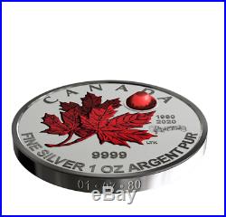 Canada 2020 5 Coin Maple Leaf O Canada Pure Silver Fractional Set