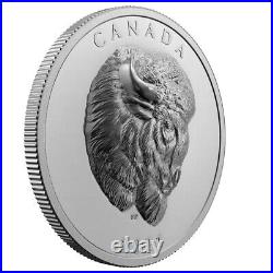 Canada 2021 25$ Bold Bison 1 oz Pure Silver Coin EHR Royal Canadian Mint