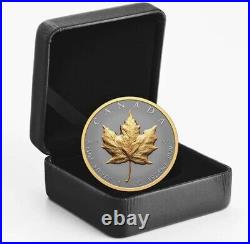 Canada 2023 1oz $20 Fine Silver Coin Ultra-High Relief Silver Maple Leaf. 9999