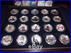 Canada $20 for $20 Dollars Pure Silver Coin Collection Set with case