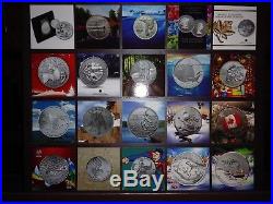 Canada $20 for $20 Dollars Pure Silver Coin Collection Set with case