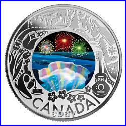 Canada $3 Dollars SILVER Coin, Fun and Festivities NIAGARA FALLS, 2019