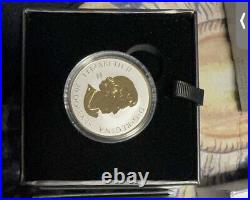 Canada Celebrate LOVE Pure Silver $20 Dollars 1 Oz Coin Gold Plating, 2023