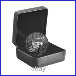Canada DINOSAURS Silver $20 Rhodium-Plated Coin Mercuriceratops gemini 2022