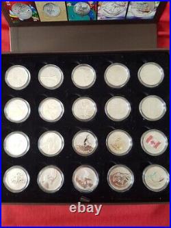 Canada Fine Silver 20 for 20 Series + 2(25 for 25) 20 Coin Set