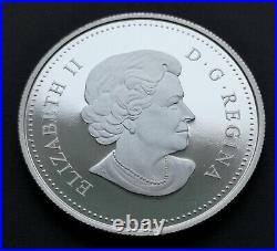 Canada Proof Silver Dollar 2015 50 Th. Ann. Of The Canadian Flag