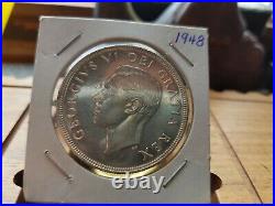 Canada coin, One Silver Dollar, 1948, key date