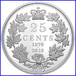 Canada's First National Coinage 2020 Fine Silver 4-Coin Set