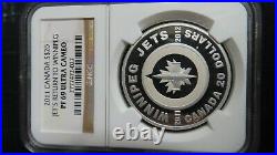 Canadian Silver Coin Winnipeg Jets 2011 Canada NGC Graded PR69 NHL Hockey