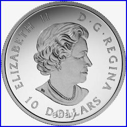 Celebrating Canada, $10 Dollars Silver Coin Gift Set, Iceberg at Down, 2017