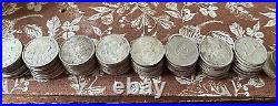 Circulated 10 Coins Canada Silver $1 Coins. 800 ($10 Face Value)