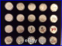 Complete Royal Canadian Mint Collector's BOX + 20 SILVER COINS SET (2011-2015)