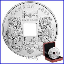 Feng Shui Good Luck Charms 22.86g Silver Coin Royal Canadian Mint