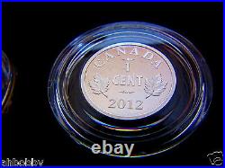 Fine Silver 5 Coin Set Farewell to the Penny Mintage 5000 (2012)