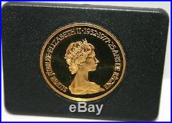 Goldmünze Gold 100 Dollars 1977 Canada Elizabeth-II Golddollar Silver Jubilee 19