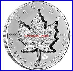 IN STOCK CANADA 2021 Super Incuse Maple Leaf SML 25th Privy 1oz Pure Silver Coin